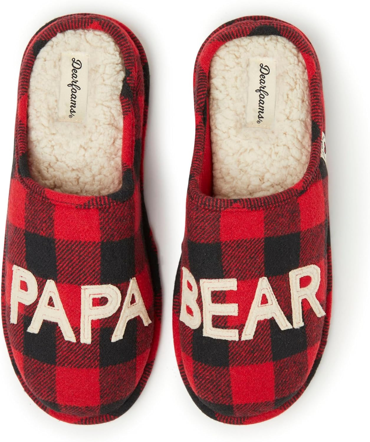 Men'S Christmas Gifts for Dad Father Grandpa Matching Family Pajama Papa Bear Slipper